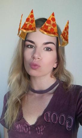 15 uvanlige masker historier Instagram: Pizza