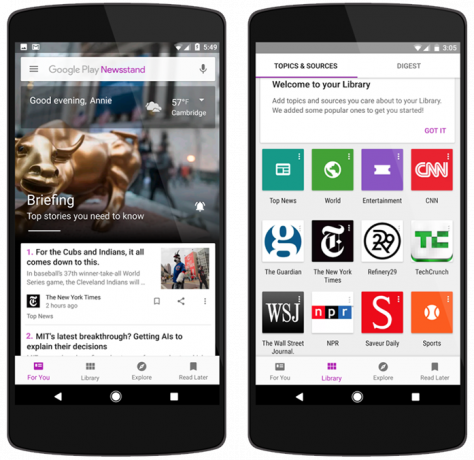 Google Play Aviskiosk Android