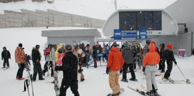 Hvor å gå på ski: Dombay, Russland
