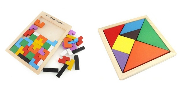 gaver til barn på nyttårs: tre tetris
