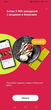 Sberbank lansert SberFood - en mobilapplikasjon for en fottur i kafeer og restauranter
