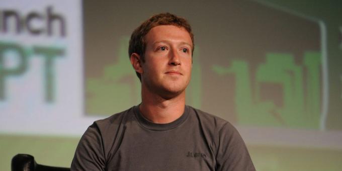 morgen ritual: Mark Zuckerberg