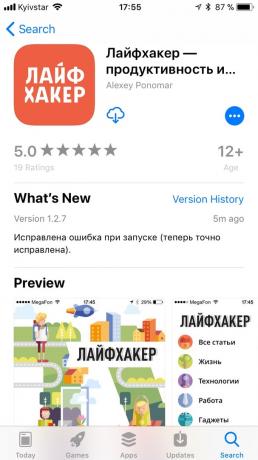 11 innovasjoner iOS: App Store 2