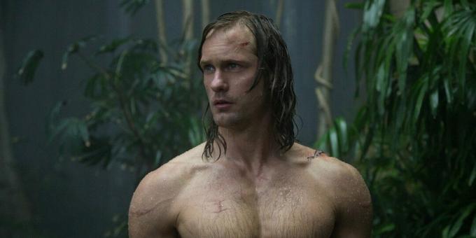 En scene fra filmen om jungelen “Tarzan. Legende"