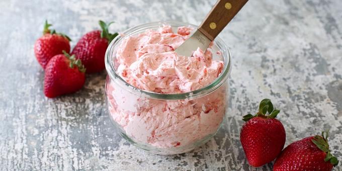 oppskrifter med jordbær: strawberry smør