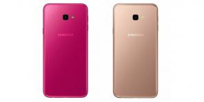 Samsung introduserte en smarttelefon med fingeravtrykk side