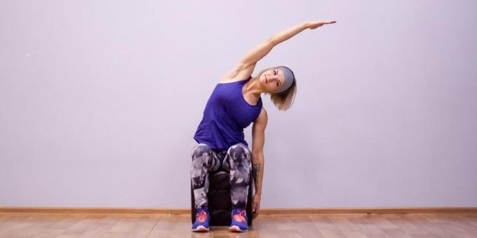 fleksibilitet øvelser: side bend