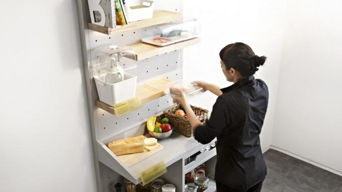 Kjøkkenet fremtidens: intelligent kjøling hyller i stedet for kjøleskap