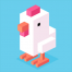 Crossy Road: Endless Escape piksel kyllinger fra veitrafikken