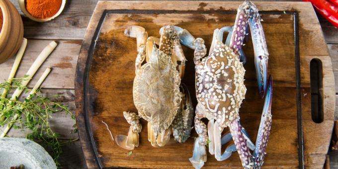 Hvordan lage krabber: ferske krabber