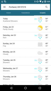 Værmelding for Google på Android har blitt mer praktisk og vakkert