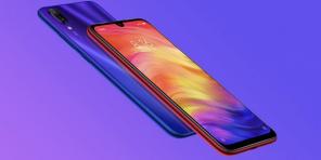 Xiaomi introdusert rimelig redmi note 7 til kameraet 48 megapiksler