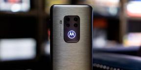 Motorola introduserte En zoom med glødende logo