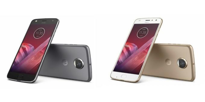 Moto Z2 Play: farger