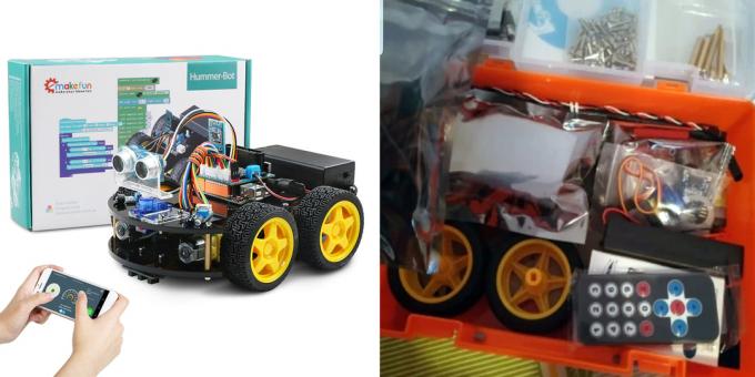 Roboter for barn og voksne: Keywish Hummer-bot 2,0