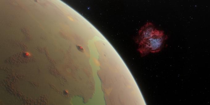 Realistisk simulering av universet SpaceEngine 