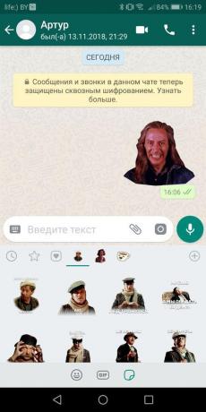 Klistremerker i WhatsApp: klistremerker av Telegram i WhatsApp