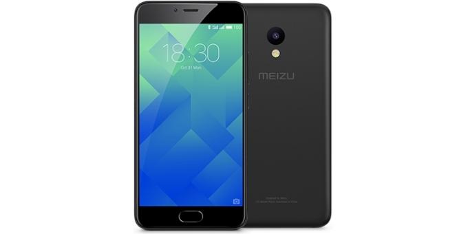 smartphones Meizu: Meizu M5C, M5 og M5S
