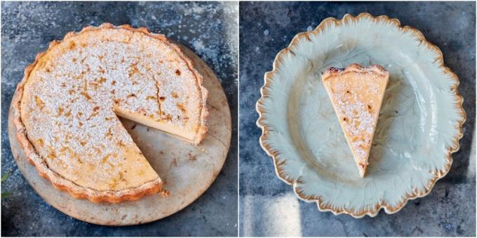 Sitron kake med ricotta fra Jamie Oliver