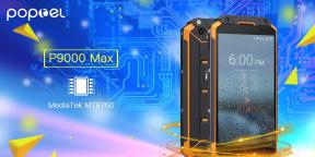 Poptel P9000 Max - beskyttet smarttelefon med et batteri på 9000 mAh for bare $ 200
