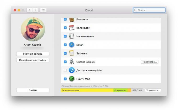 Hvordan forberede en Mac for salg: avslutte kontoen iCloud
