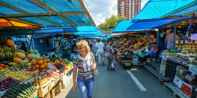 Hvor skal man reise i Jekaterinburg: Shartash-markedet