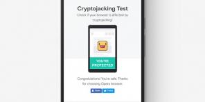 I Opera for Android dukket opp på beskyttelse av gruve skjult kryptovaluta