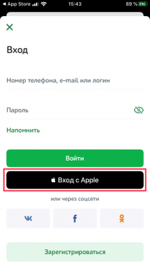 "Logg på med Apple" er lansert i Russland
