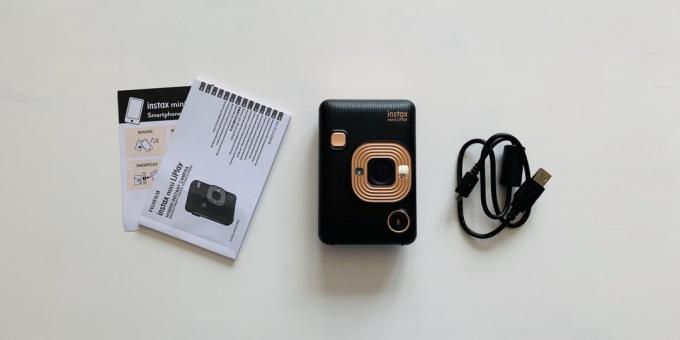 Fuji Instax Mini LiPlay: utstyr