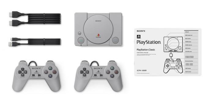 PlayStation Classic: utstyr