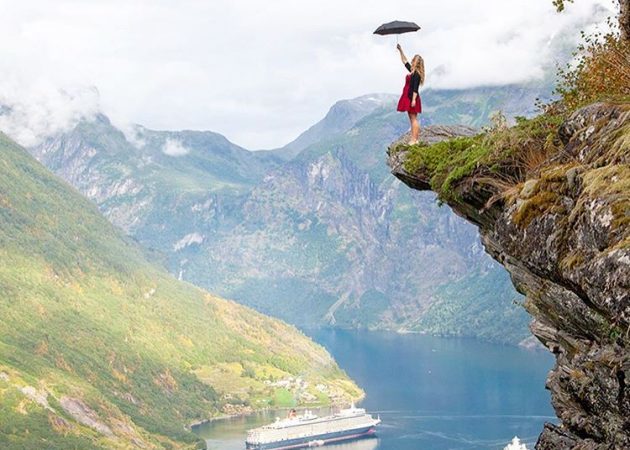 vakreste stedene på planeten: Norge