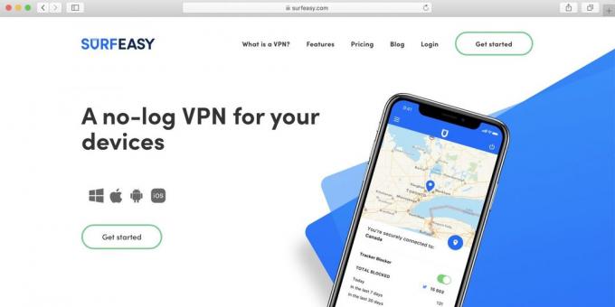Best gratis VPN for PC, Android, iPhone - SurfEasy