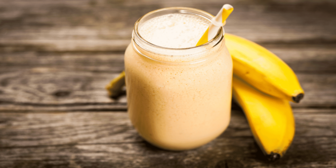 Protein shakes hjemme: Classic banan protein shake