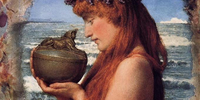 I gresk myte åpnet Pandora en boks