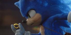 "Sonic in the cinema": forfatterne korrigerte grafikken og glemte alt annet