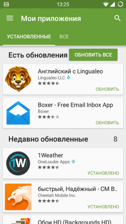 Google Play mine apps