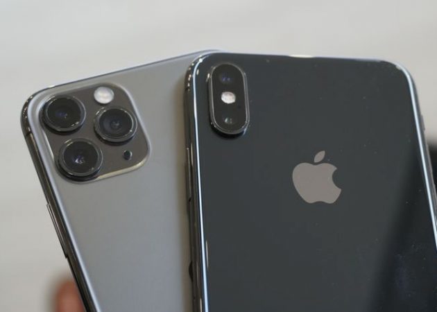 iPhone X og iPhone Pro 11