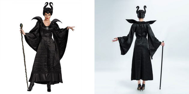 Drakt på Halloween: Maleficent