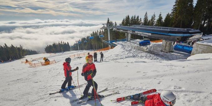 Hvor å gå på ski: Giant Mountains, Tsjekkia