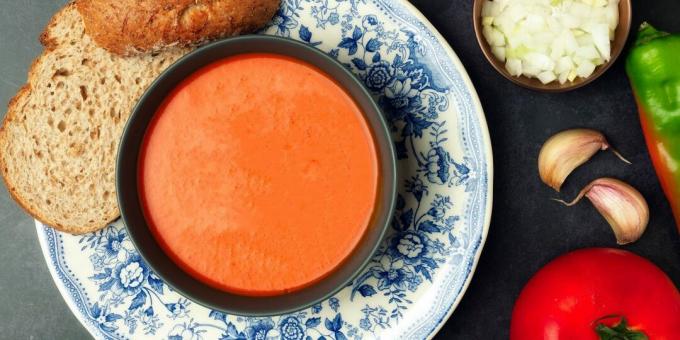 Veldig enkel gazpacho