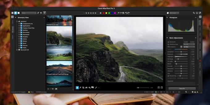 Hvordan organisere en samling av bilder: Corel AfterShot Pro