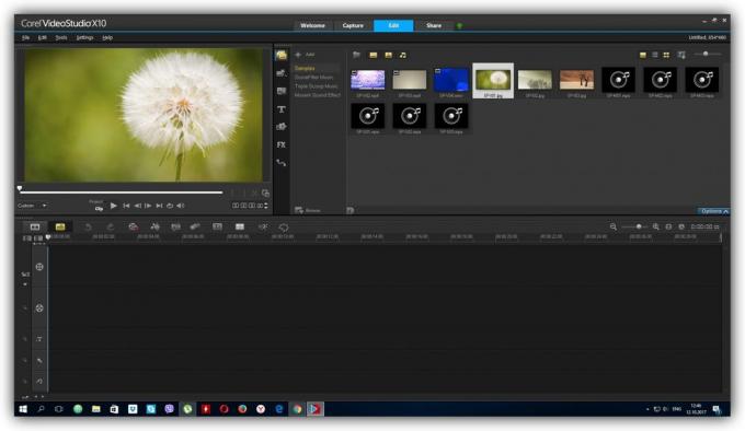 Program for videoredigering: Corel Videostudio Pro X10