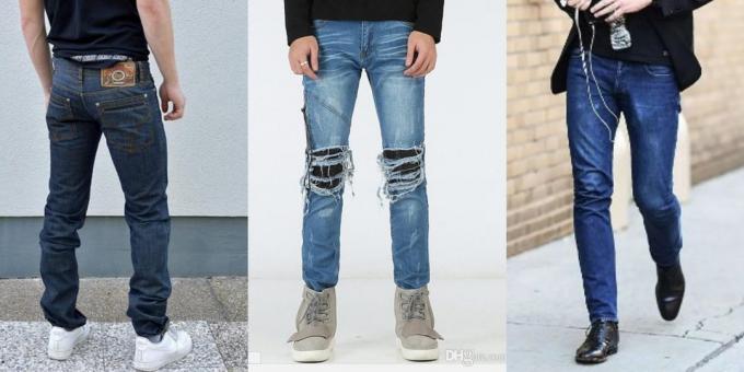 Menns jeans rett på figuren - 2019-2020