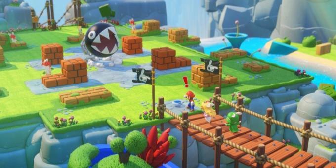 Spill på Nintendo Switch: Mario + Rabbids Kingdom Battle