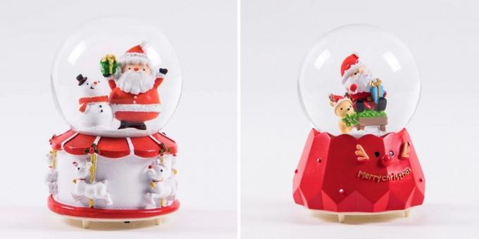 Produkter med AliExpress, noe som vil bidra til å skape en julestemning: Nyttårs ball