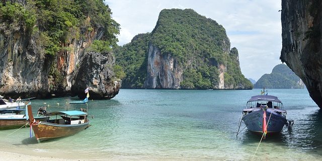 Asiatiske territorium bevisst tiltrekker seg turister: Phi Phi Island, Thailand