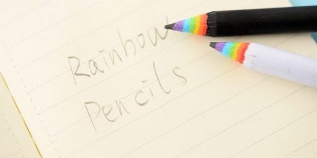 rainbow blyanter