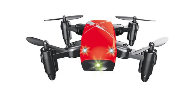 Hva du skal gi barnet ditt: miniatyr quadrocopter