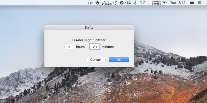 Shifty: Night Shift off