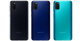 Samsung Galaxy M21 mottok et 6000 mAh batteri